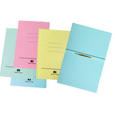 Foldermate Polymaster Sq.Cut folder with fastner - Al Masam Stationery LLC Main image