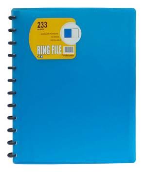 Foldermate Ring File 25 Pockets Asst Color - Al Masam Stationery LLC Main image