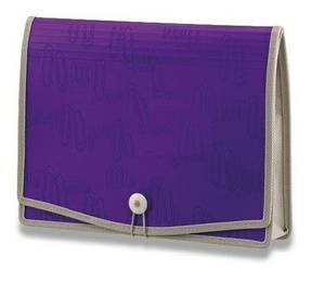 Foldermate Attache file iclip Voilet - Al Masam Stationery LLC Main image