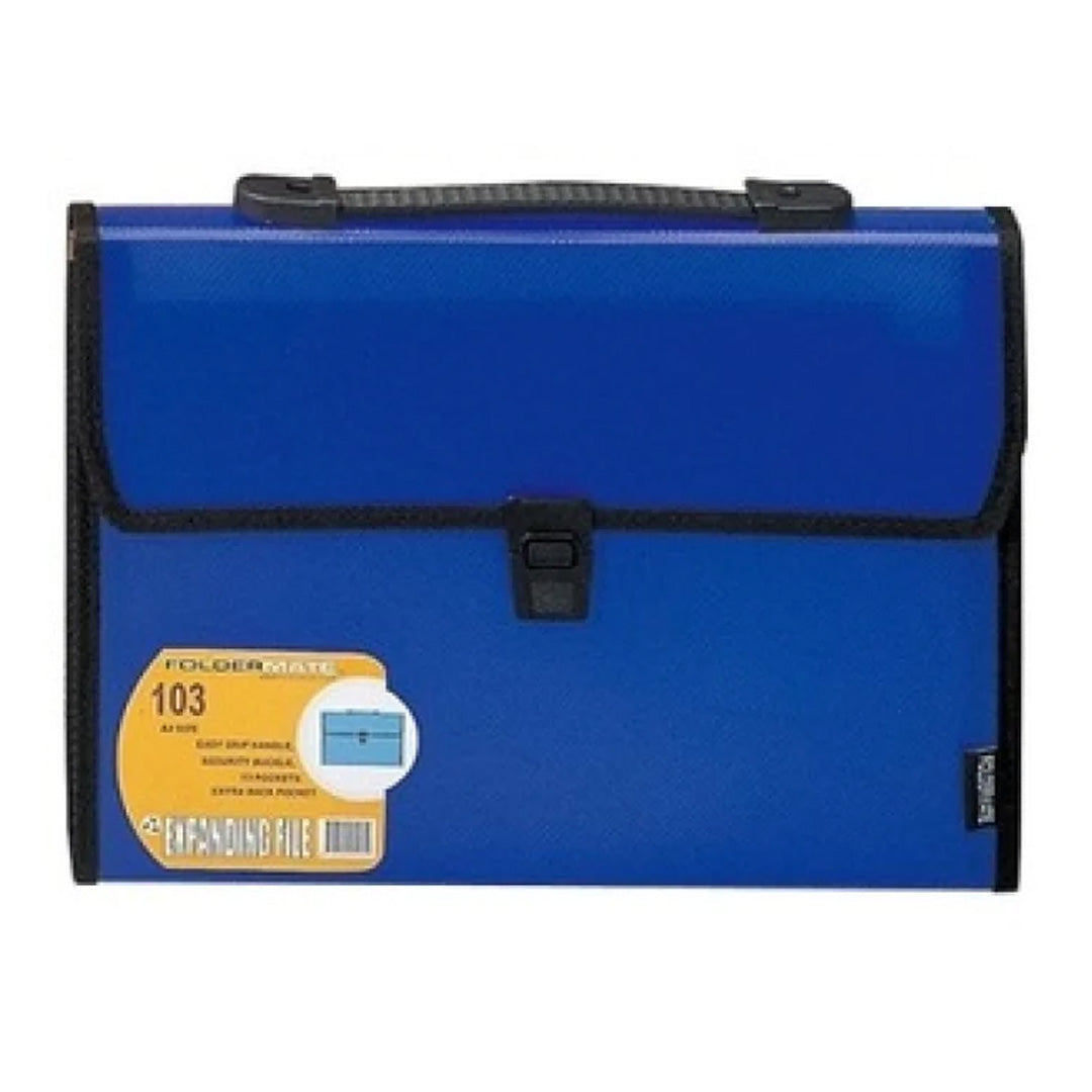 Foldermate Expanding File 13 Tabs A4 Box - Al Masam Stationery LLC Main image