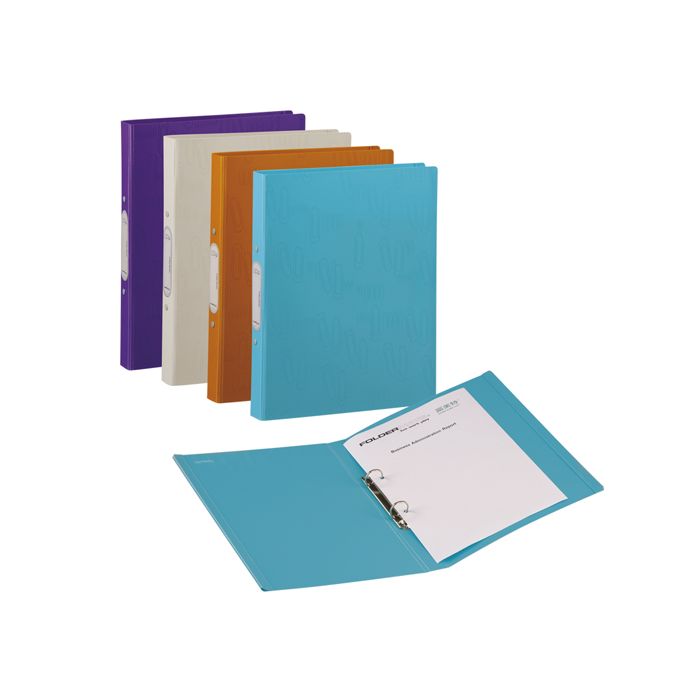 Foldermate 2ring 1inch Binder IClip A4 Blue - Al Masam Stationery LLC Main image