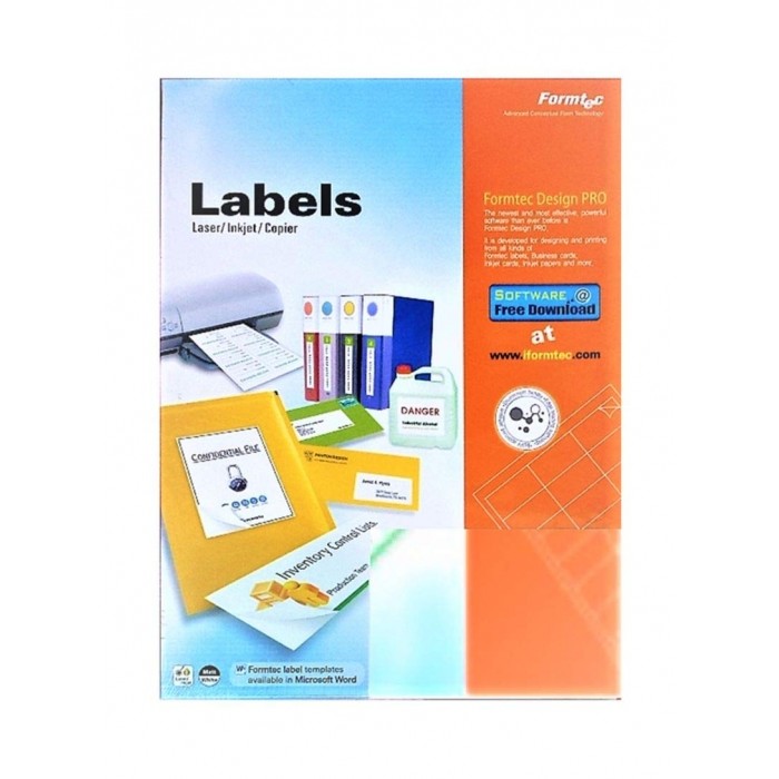 Formtec Label 2400/64.6x33.8mm #24 - Al Masam Stationery LLC
