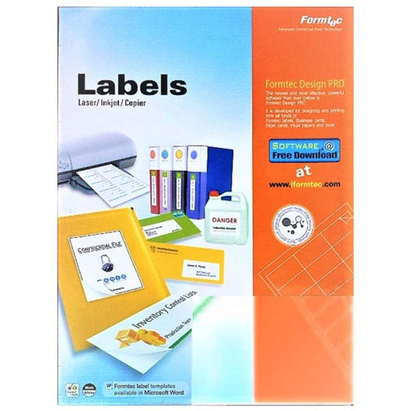 Formtec Label 20/210x297mm - Al Masam Stationery LLC Main image