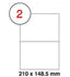 Formtec Label 200/210x148mm #2 - Al Masam Stationery LLC