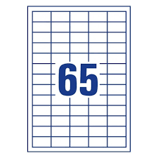 Formtec Label 6500/38x21mm #65 - Al Masam Stationery LLC Main image