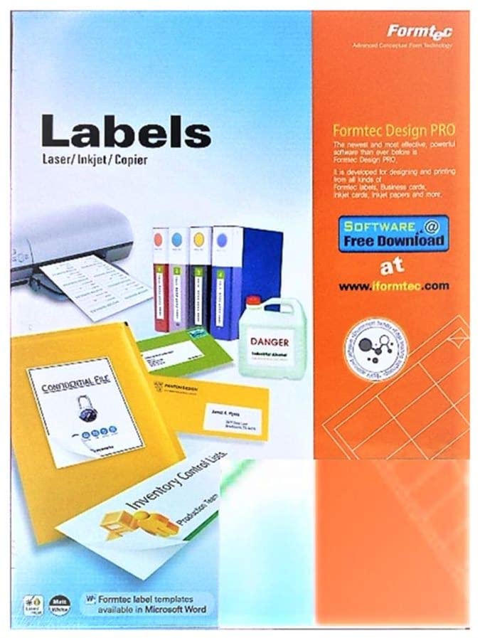 Formtec Label 800/105x70mm#8 Secondary image
