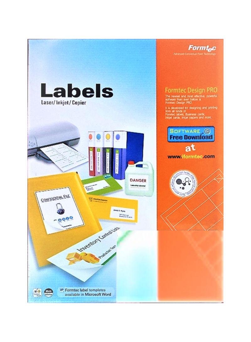 Formtec Label 800/97x67.7mm #8 Secondary image