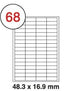Formtec Label6800/48.5x16.9mm #68 - Al Masam Stationery LLC