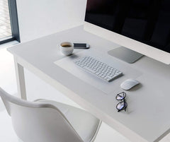 Floortex PVC Desk Mat 43X56cm Clear,smooth back