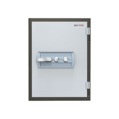 Fire Resistant Safe FR 40 ( Vertical ) - 2 KL - Charcoal Grey (Body) + Light Grey (Door) - Al Masam Stationery LLC