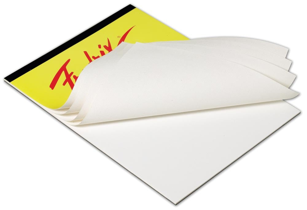 Fredrix Canvas Pads White (14x18)"- 10 Sheets Secondary image