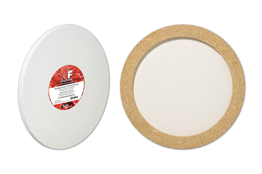 Fredrix TARA Round Stretched Canvas 20"or 50.80cm - Al Masam Stationery LLC