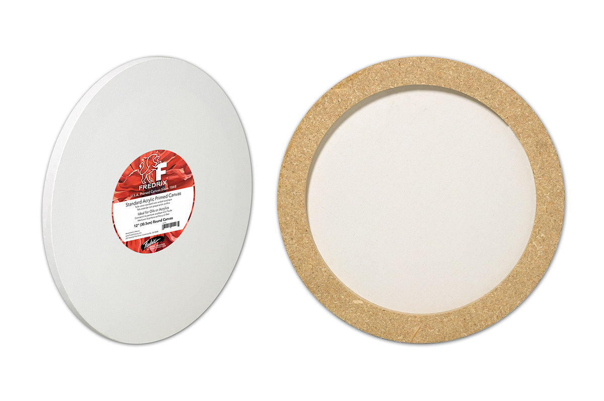 Fredrix TARA Round Stretched Canvas 20"or 50.80cm - Al Masam Stationery LLC