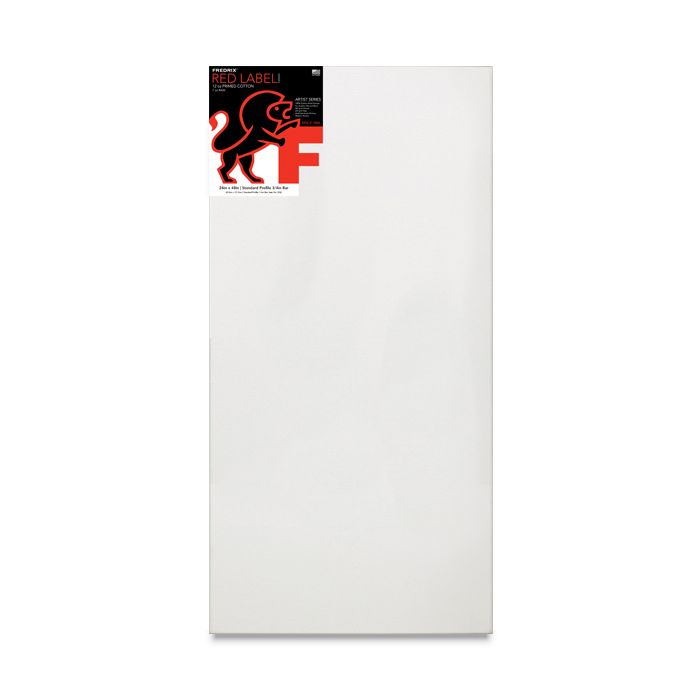 Fredrix TARA Stretched Canvas 3/4"Bar (24 x 48)"or (60.96 x 121.92)cm - Al Masam Stationery LLC Main image