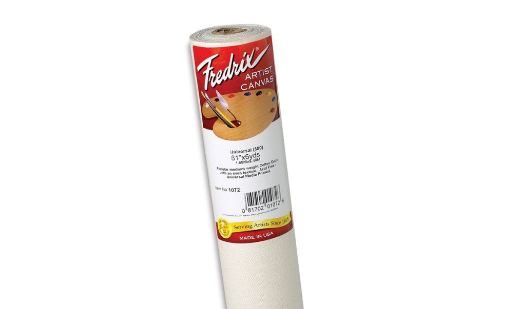 Tara Acrylic Primed Cotton Canvas 61" X 6 Yd - Al Masam Stationery LLC Main image
