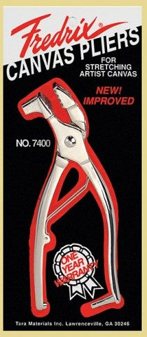 FREDRIX Chrome Plated Canvas Plier 7400 - Al Masam Stationery LLC Main image