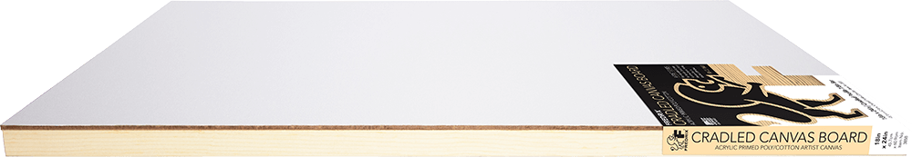 Fredrix CRADLED CANVAS BOARD STANDARD BAR 7/8" (18x24)" - Al Masam Stationery LLC