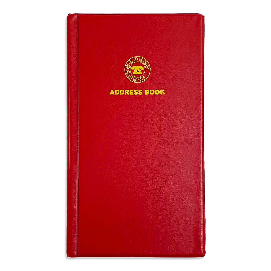 FIS ADDRESS BOOK PVC 115X217MM ENGLISH 52 SHEET - Al Masam Stationery LLC