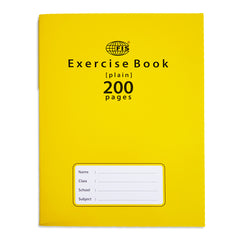 FIS® EXERCISE BOOK 200 PAGES PLAIN