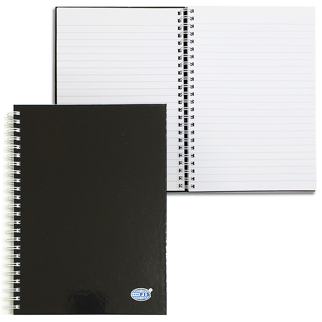 FIS®CLASSICO SPIRAL HARD COVER NOTEBOOK,A5, 100 SHEETS - Al Masam Stationery LLC