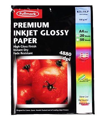 Photoglossy Paper A4 Fullmark 210gsm - Al Masam Stationery LLC Main image