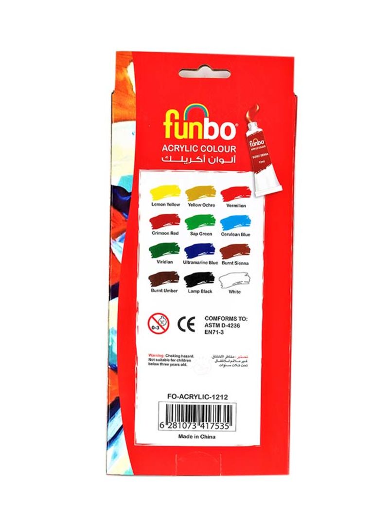 Funbo Acrylic Paint - Al Masam Stationery LLC Main image