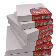 Funbo Stretched 3D canvas 380 gms 20X20 cm - Al Masam Stationery LLC Main image