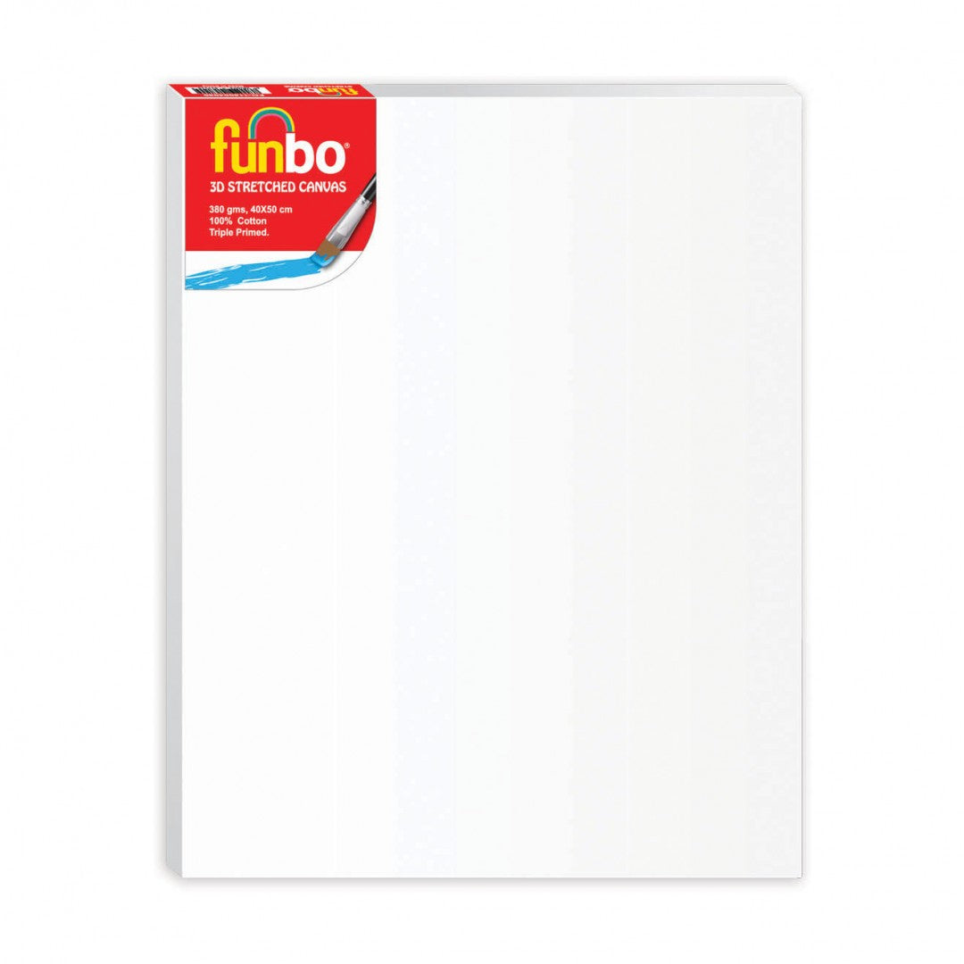 Funbo Stretched 3D canvas 380 gms 40X50 cm Secondary image