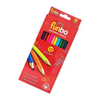 Funbo Coloring Pencils Set of 12 colors - Al Masam Stationery LLC