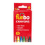 Funbo Crayons Colors 6 Pcs Pack - Al Masam Stationery LLC