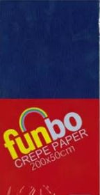 Funbo Crepe Paper 23gsm 50cmx2m - (100 Sheets) - Al Masam Stationery LLC