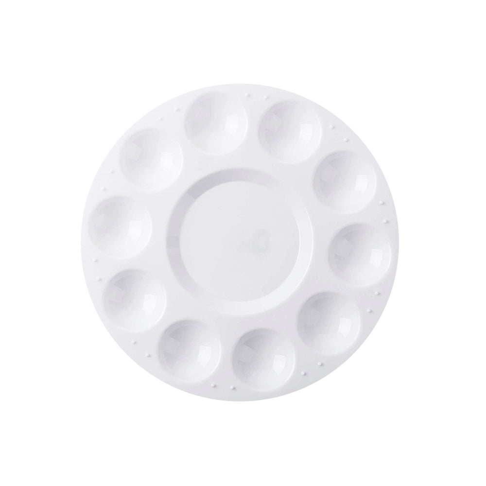 Funbo Plastic Round Pallete 17cm - Al Masam Stationery LLC Main image