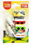 Funbo 3D Eraser in Blister Pack-Vehicle - Al Masam Stationery LLC