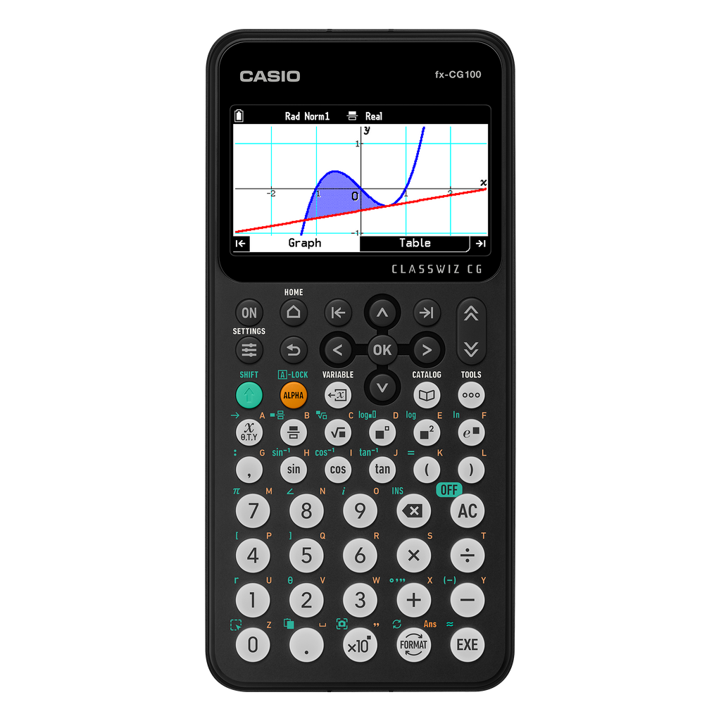 CASIO fx-CG100 Graphing Calculator | ClassWiz 3D & Python