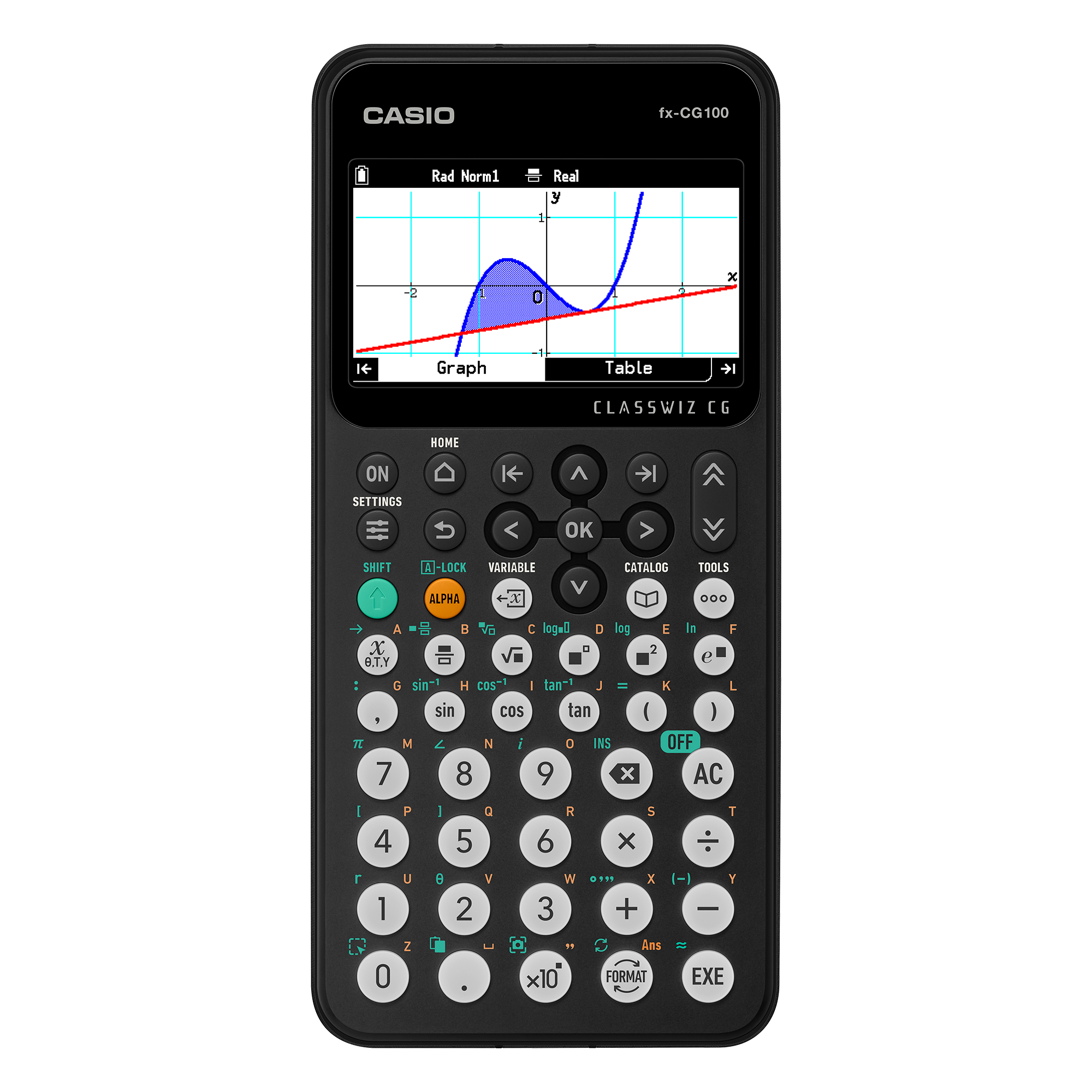 CASIO fx-CG100 Graphing Calculator | ClassWiz 3D & Python