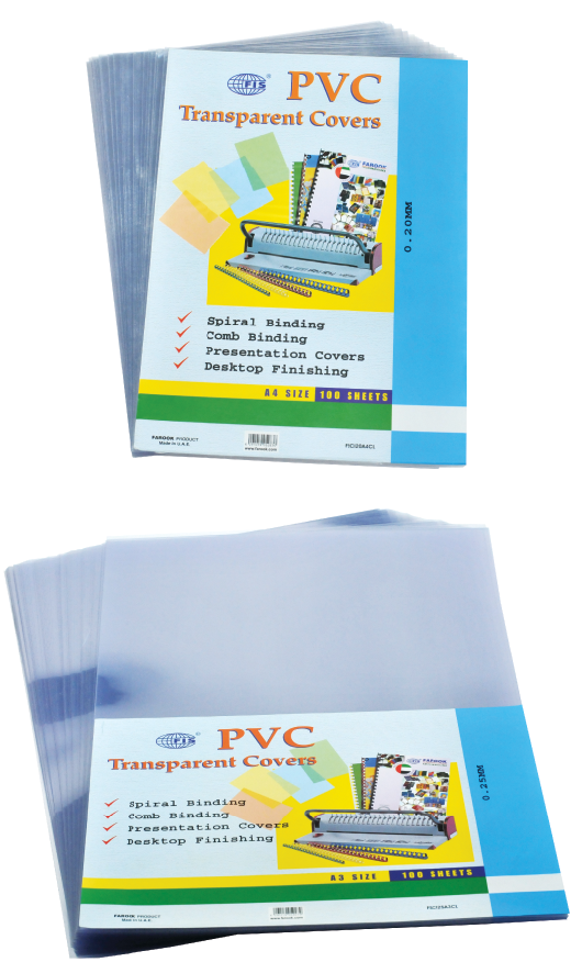 Binding Sheet Transparent A4 Size
