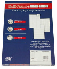 Fis multi purpose white label 105x35mm - Al Masam Stationery LLC