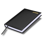 FIS Black A5 Russian-English Hard Cover Vinyl 2026 Diary-FSDIRU0126BK