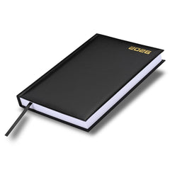 FIS Black A5 Russian-English Hard Cover Vinyl 2026 Diary-FSDIRU0126BK