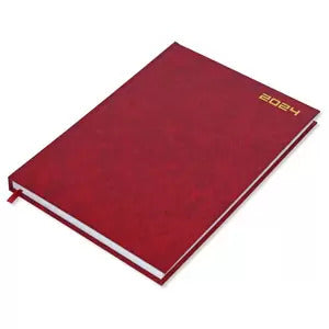 FIS Pocket Diary 2024 (English) Maroon - Al Masam Stationery LLC