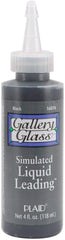 Gallery Glass Liquid Lead 4 Oz. Black - Al Masam Stationery LLC