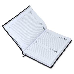 FIS Pocket Diary 2024 (English) Black - Al Masam Stationery LLC