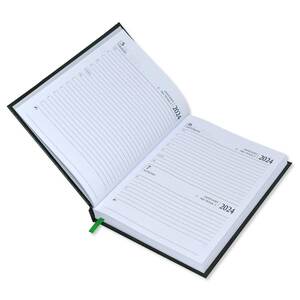 FIS Diary 2024 (English) A5, Green - Al Masam Stationery LLC