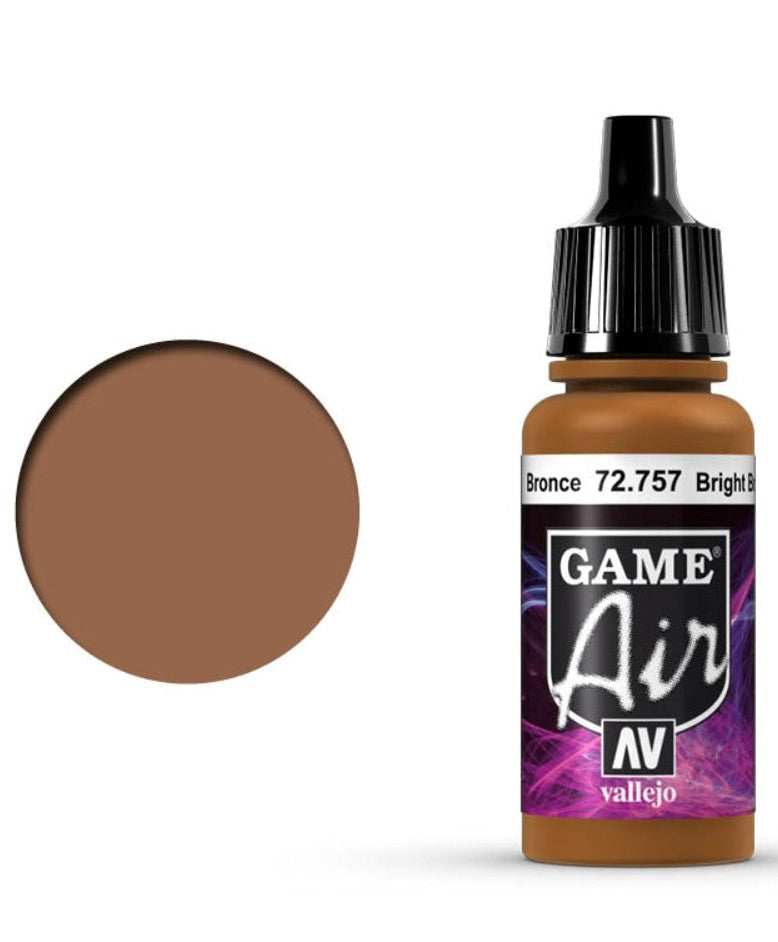 Vallejo game air 757-17ml. Bright bronze - Al Masam Stationery LLC