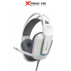 XTRIKE ME GH-712 White  Wired Headset - Al Masam Stationery LLC