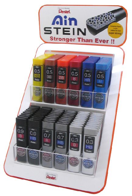 Pentel C270 AIN STEIN Lead 0.5mm Hi Polymer 120Tube per Display - Al Masam Stationery LLC