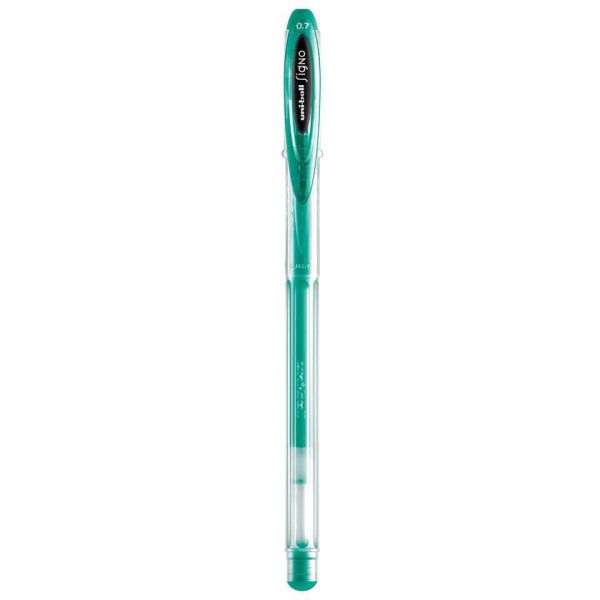 Uniball Signo Gel Pen 0.7mm Green - Al Masam Stationery LLC Main image