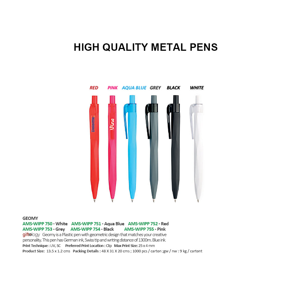 AMS-WIPP 751 - GEOMY - Ball Pen - Al Masam Stationery LLC