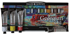 Daler-rowney Georgian Oil Jumbo Set, 9 X 120 Ml - Al Masam Stationery LLC