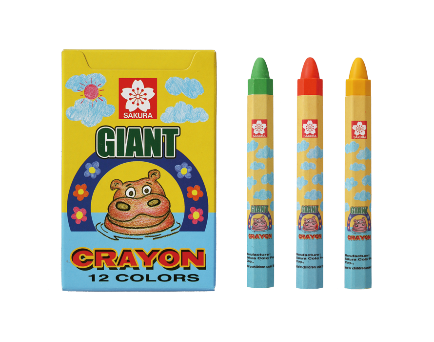 SAKURA GIANT CRAYON - Al Masam Stationery LLC